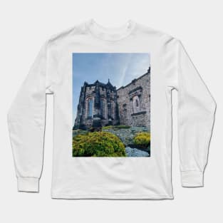 Stone turret at Edinburgh Castle Long Sleeve T-Shirt